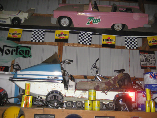 Image Title Vintage Suzuki 440 Vintage Snowmobile $850.00 OBO